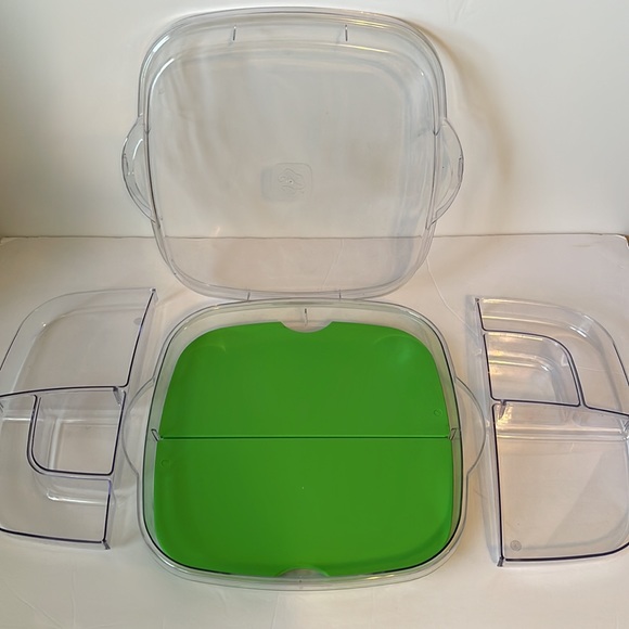NWOT The Pampered Chef Cool & Serve Tray, No Tags Come With Pampered Chef - Picture 6 of 11